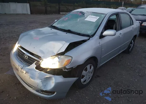 2005 Toyota Corolla Le из США, поврежденный, VIN 2T1BR30E65C417552